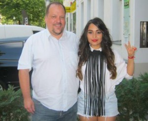 Bahar Kizil mit Jörg Wachsmuth (Foto: rap2soul)