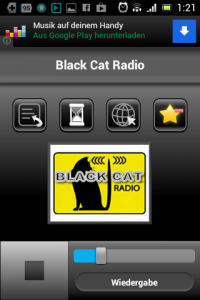 Screenshot: mediaU - Radio-App - Player